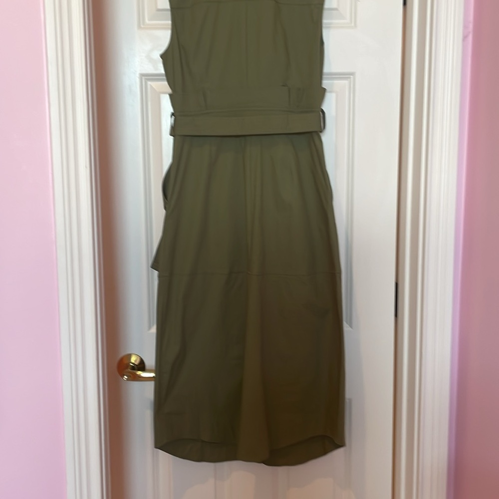 Great Ted Baker Midi Button Down Utility Dress. - image 7